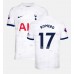Maillot de foot Tottenham Hotspur Cristian Romero #17 Domicile vêtements 2023-24 Manches Courtes